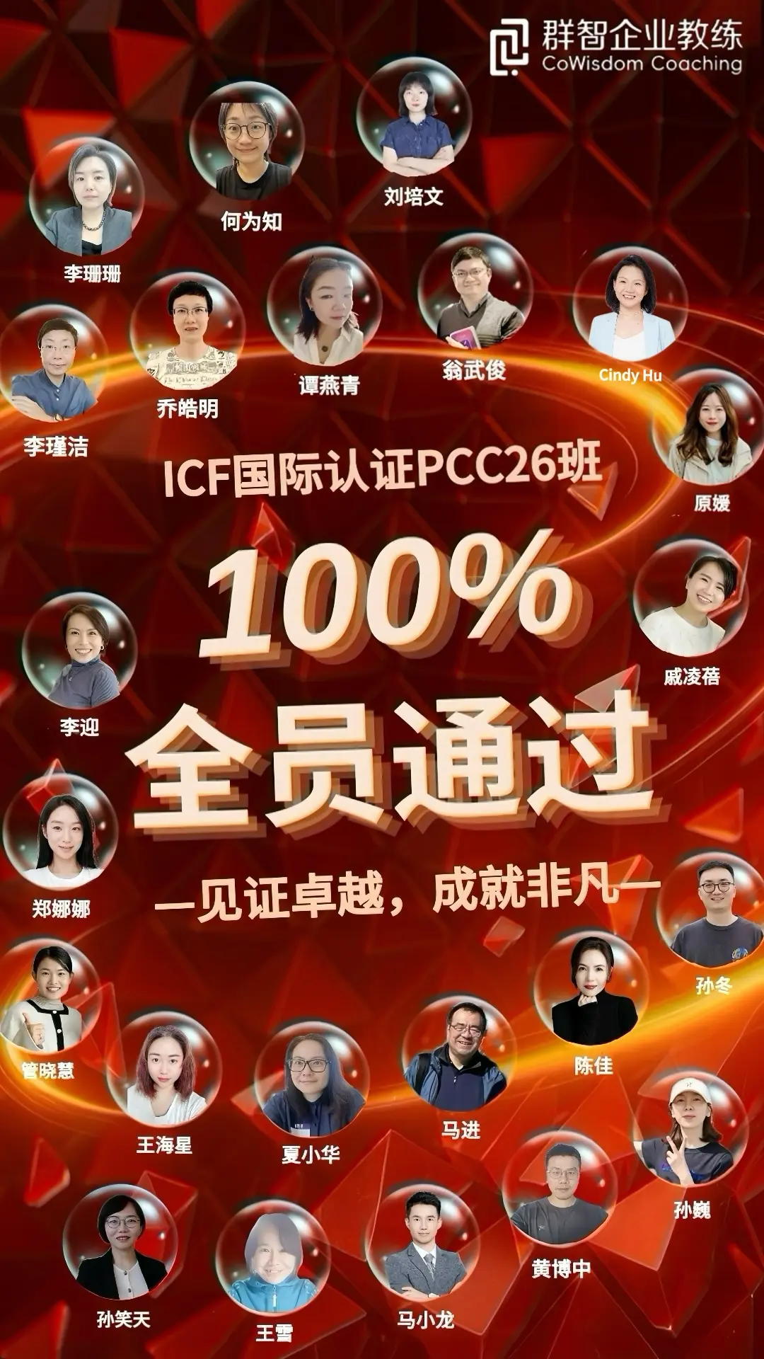 PCC考试全员通过