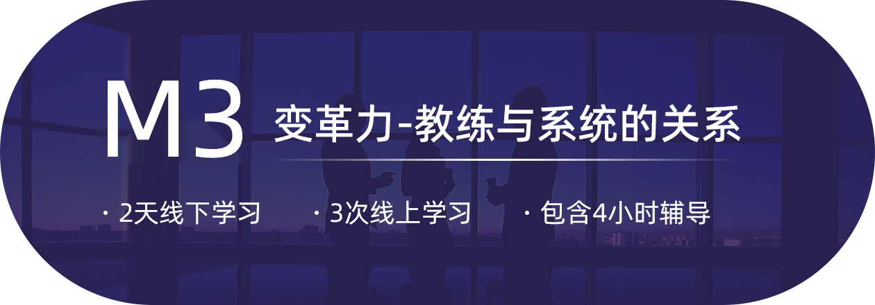 教练进阶课程M3内容